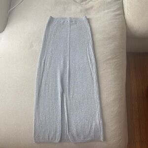 Free People Ribbed Knit Skirt